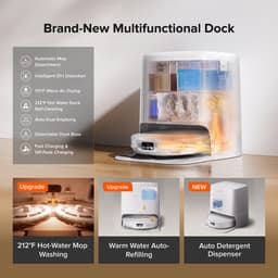 Roborock Saros 20 Neo-Robotstofzuiger Met Dweilfunctie-36000Pa-AdaptiLift Chassis 3.0-Kan drempels tot 8,8 cm-RetractSense Navigatiesysteem-7.95 cm Ultraslank Ontwerp-FlexiArm-technologie-100℃ Warmwatermopwas–Zelfreinigend Station&Anti-Klit Borstels — thumbnail 3
