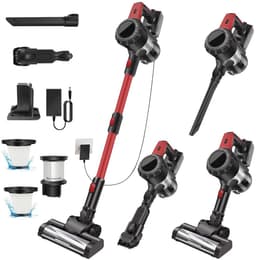 Draadloze Steelstofzuiger Met 1,2 L Stofbak – Tot 40 Minuten Gebruiksduur En Snelladen – Cycloon-HEPA-Filtratie – Lichtgewicht En Draagbaar – Voor Thuis, Auto En Studentenkamer — thumbnail 1