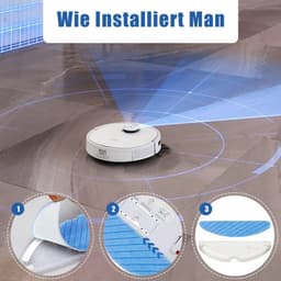 Wasbare reinigingsdoeken voor Ecovacs Deebot T9, T9+ en T9 AIVI, T9 PRO, T9 MAX wisseraccessoires — thumbnail 3
