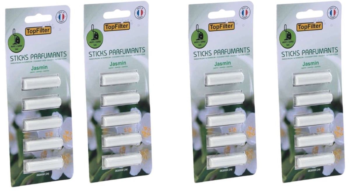 Set van 20 geursticks voor stofzuiger met jasmijn TopFilter — afbeelding 1