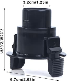 Stofzuigeradapter accessoires vervangende slanghouder converter 32mm diameter — thumbnail 1