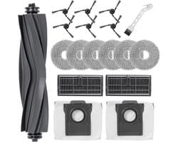 18-delige Accessoirekit Geschikt voor Dreame X40 Ultra Complete/L40 Ultra/X40 Master & Mova P50 Pro Ultra Stofzuigerrobots