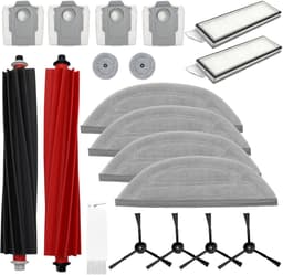 Reserveonderdelen gescht voor Roborock S8 MaxV Ultra - 19-delige accessoireset bestaande uit zijborstels, hoofdborstels, filter, stofzakken, zijdoekjes en doekjes — thumbnail 1
