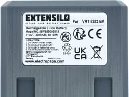 Stofzuiger Accu - Reserve Batterij - Huishouden Schoonmaken - Hoge Capaciteit - 32Ah 216V - Zwart — thumbnail 5