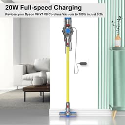 Charger 26.1V Compatible with Dyson V6 V7 V8 Vacuum Cleaner Animal Absolute Power Supply Charging Cable for DC58 DC59 - ShopVlot — thumbnail 4