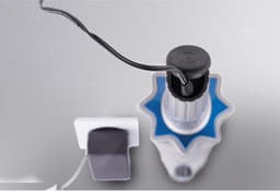 Accu Stofzuiger - Handstofzuiger Kruimeldief - Snel Schoonmaken - Lichtgewicht Ontwerp - 90 Watt - Antraciet Blauw — thumbnail 4