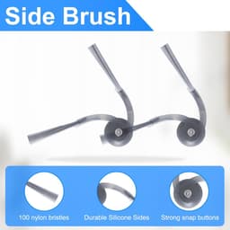 Dailygoods- Accessoireset voor Roborock Q10 S5 - 1 Hoofdborstel - 4 Hepa-filters - 4 Reinigingsdoeken - 4 Stofzakken - 4 Zijborstels - Inclusief Schroevendraaier - Robotstofzuiger Onderdelen — thumbnail 4