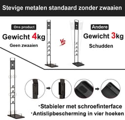 Dailygoods - Stabiele Vacuüm Standhouder voor Dyson Stofzuigers — thumbnail 5