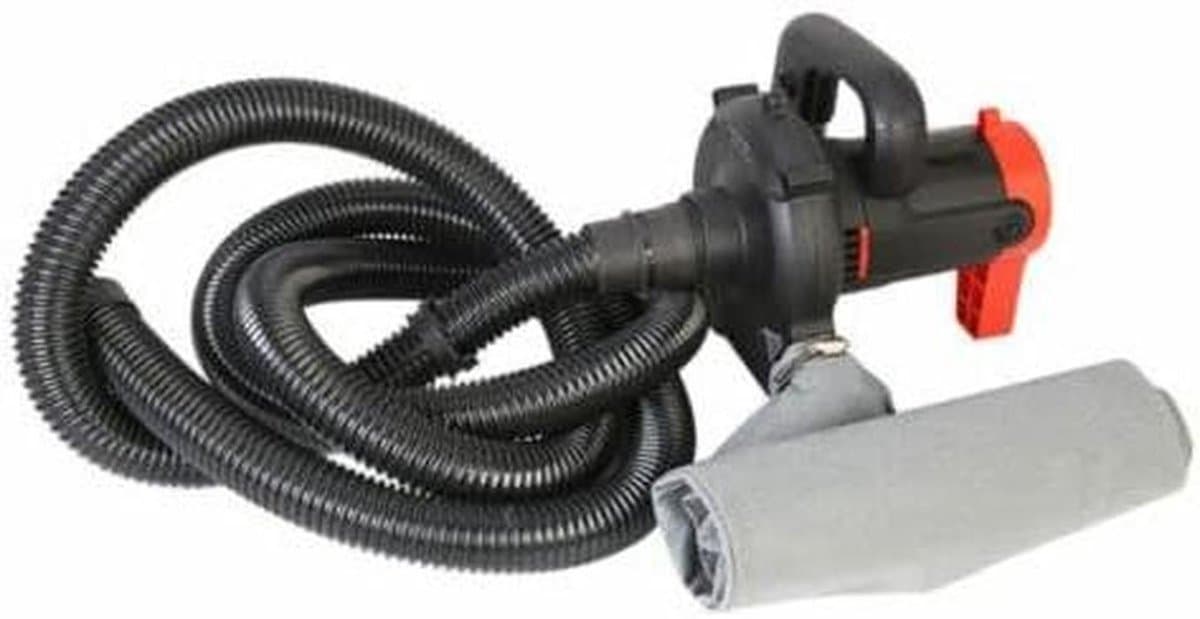 Elektrische Bladblazer - Stofzuiger Ventilator - Werkplaats Reinigen - Krachtige Zuigfunctie - 1480 Watt - Rood — afbeelding 1