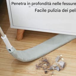 Uittrekbare Plumeau - Flexibele Stofwisser - Onder Meubels Reinigen - Platte Flexibele Kop - Telescopische Handgreep - Meerkleurig — thumbnail 4