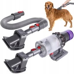 Rosfix GroomSet Pro V7–V11 - Borstel Set met Uittrekbare Metalen Naalden - Flexibele Slang 52–160 cm - Geschikt voor Dyson — thumbnail 1
