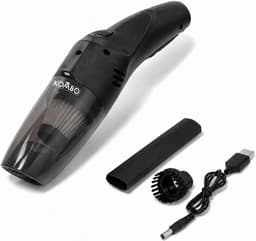 Draadloze Handstofzuiger - Wit - Oplaadbare Stofzuiger voor Auto en Huis - Inclusief 3 Accessoires — thumbnail 1