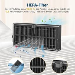 24 stuks accessoires voor Dreame robotstofzuigers - Hoofdborstel - Stofzakken - Reinigingsdoeken - HEPA-filters - Zijborstels — thumbnail 2