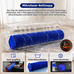 Dailygoods- Accessoires voor Dyson Spot + Scrub AI - 16 Stuks - Hoofdborstel - Rolmoppen - HEPA-filters - Zijborstels - Premium Kwaliteit - Robotstofzuiger — thumbnail 3