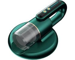 Matras Stofzuiger - Hand Stofzuiger - Allergenen Verwijderen - UV Licht Functie - 28.5 x 18.5 x 9 cm - Groen