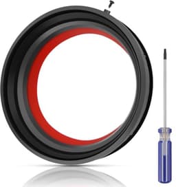 PromoHome Afdichtring voor Dyson V10 SV12 SV13 SV27 stofreservoir, vervangende rubberen afdichting met schroevendraaier, stofzuigerafdichtring, herstelt zuigvermogen en voorkomt luchtlekkage — thumbnail 1