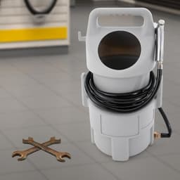 Mobiele Zandstraler - Verrijdbare Zandstraler - Metaal Reinigen - Grote Capaciteit - 15 kg - Grijs — thumbnail 4