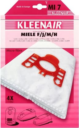Kleenair Miele F/J/M/H  - Stofzuigerzakken - Stofzuigerfilter — thumbnail 3