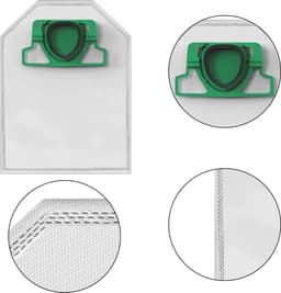 Accessoirepakket voor Vorwerk Kobold VK200 - Stofzuigerzak Vervanging FP200 [Set 10] Motorfilter Vervanging FL-M200 [Set 2] — thumbnail 3