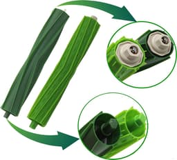 Accessoirespakket voor iRobot Roomba j7+/j7/i8+/i8/i7+/i7/i6+/i6/i5+/i5/i4+/i4/i3+/i3/E5/E6/E7 Filters/zijborstels/afzuigrollen — thumbnail 3