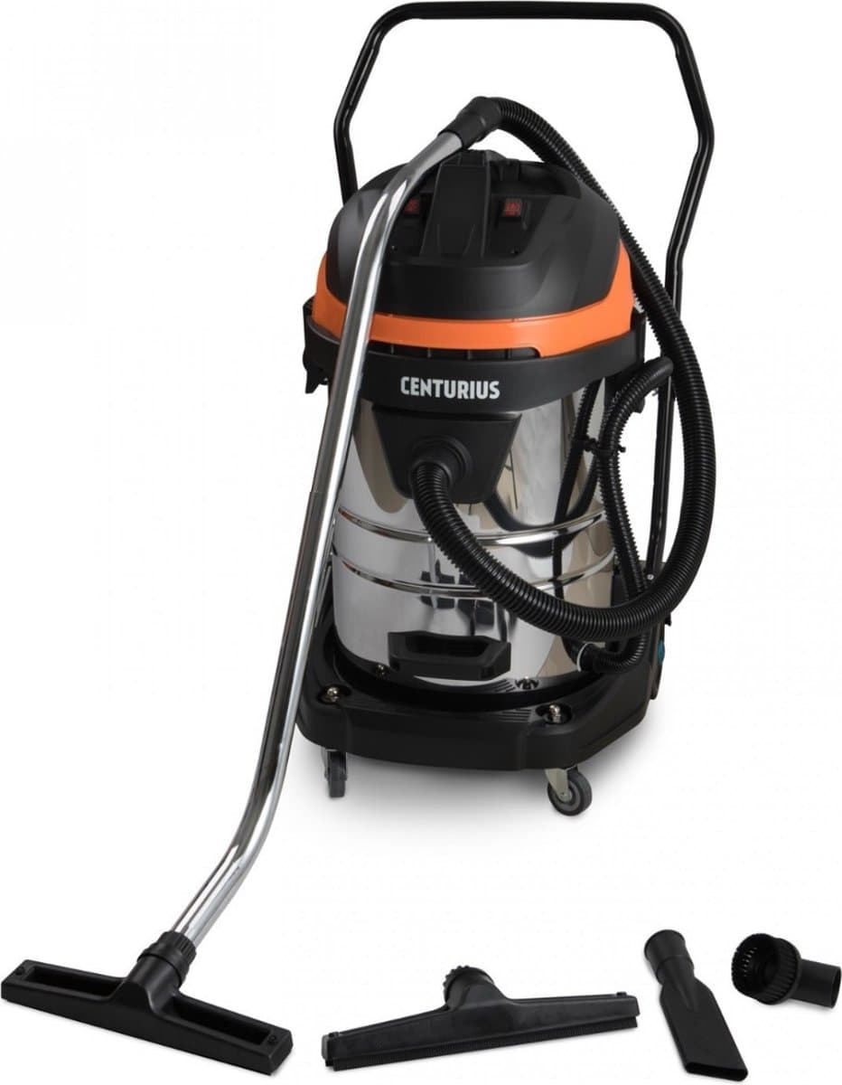 Bouwstofzuiger Nat & Droog 70 L – 1 400 W Inox Reservoir | Zakloos – 4,5 m Snoer – Automatische Snoeroprol + Handgreep – Duurzaam & Professioneel — afbeelding 1
