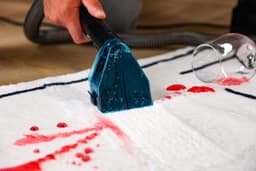 TopChoice® Tapijtreinger - Vlekkenreiniger - Zetelreiniger - met 4 Opzetstukken - Blauw — thumbnail 5
