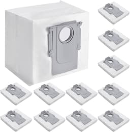 12 stuks Stofzuigerzakken geschikt voor Roborock Q5+, Q7+, Q7 Max+, S7, S8, S8+, S8 Pro Ultra, G10 Pro, G10s, G10s Pure, G20 - Stofzuigerzakken - 155mm*130mm — thumbnail 1
