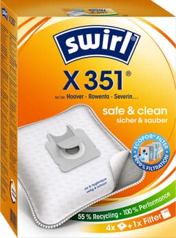 Swirl Stofzuigerzakken X351 4 stuks — thumbnail 1