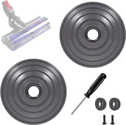 Vervangende Balwielen voor Stofzuiger Hoofden - Set met Schroeven en Gereedschap — thumbnail 1