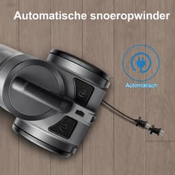 Zakloze Cilinderstofzuiger-Compact—Lichtgewicht-2,4L-Hoge Zuigkracht-Cycloontechnologie-Werkradius van 10 meter. — thumbnail 2