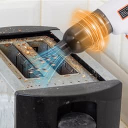 Sander Shop Draadloze handstofzuiger, draadloos, 16000 Pa autostofzuiger, 4-in-1 lichte mini-autostofzuiger, 200 W oplaadbaar, draagbare stofzuiger voor auto, kantoor, thuis, reiniging van dierenharen (zwart) — thumbnail 3