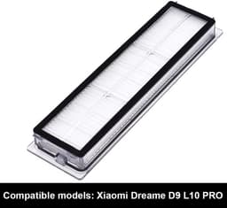 8 filteraccessoires geschikt voor de Xiaomi Dreame D9 L10 PRO robotstofzuiger — thumbnail 2
