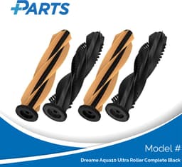 Dreame Aqua10 Ultra Roller Complete Black Borstels (4 Stuks, Plus.Parts® alternatief voor RMB13) — thumbnail 1