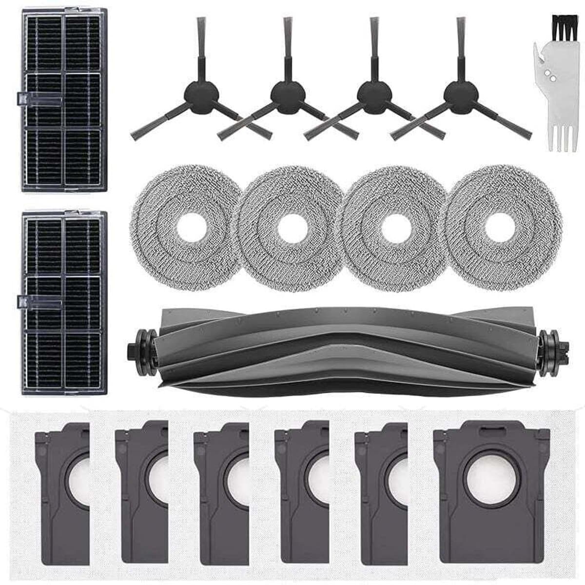 Vervangende accessoires Geschikt voor de Dreame L10s Pro Ultra Heat, L10s Ultra Gen 2, X30 Ultra en MOVA E30 Ultra robotstofzuiger, inclusief 1 borstel. — afbeelding 1