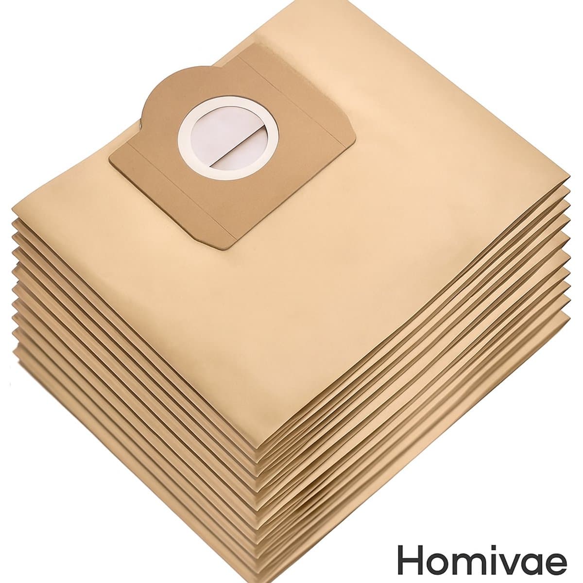 Homivae - Premium Stofzuigerzakken – 20x Stofzuigerzak – Geschikt voor Kärcher WD3, MV3, A2204, SE4001, 6.959-130.0 – Hoge Filterkwaliteit & Sterke Zuigkracht — afbeelding 1