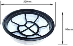 2 stuks filters - vervangingsset geschikt voor Numatic Henry - George - Edward stofzuigers — thumbnail 2