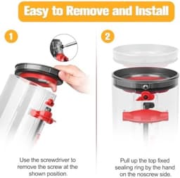 Afdichtring geschikt voor Dyson V11 V15 SV17 stofreservoir, reserveonderdelen, afdichtring, houder voor Dyson SV14 SV15 SV22 SV28 stofaccessoires, stofzuiger, afvalcontainer, reserveonderdeel — thumbnail 5