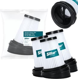 Sillar, filter voor stofzuiger, geschikt voor staande stofzuigers van Gorenje, ETA, Grundig, vervanging voor filters 9178008590 / 573575 / ETA044900020, 3 stuks — thumbnail 1
