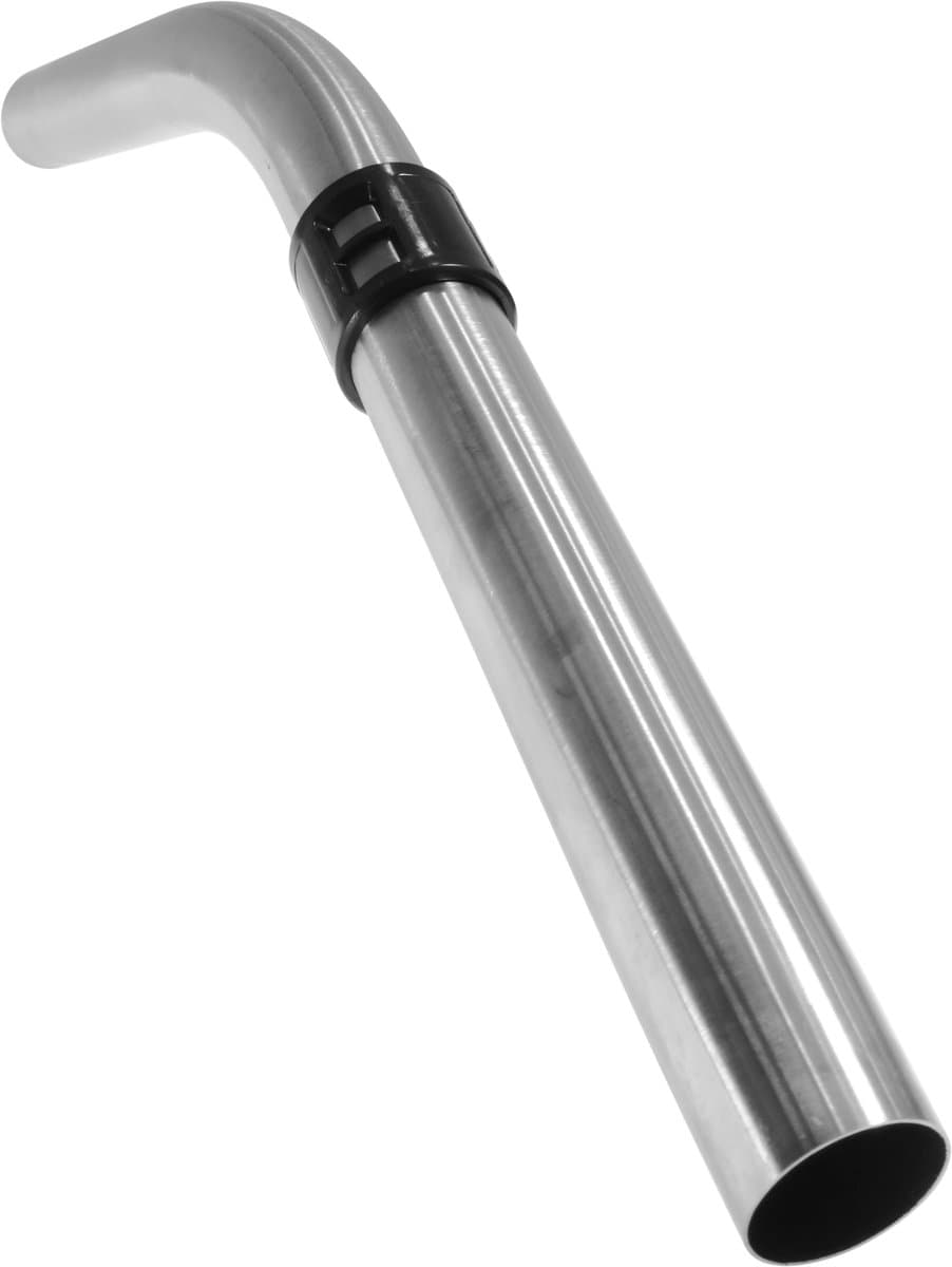 Dparts RVS gebogen stofzuigerbuis geschikt voor Numatic - 32mm - voor Henry en Hetty series - stofzuiger stang - handgreep - greep - pistoolgreep - buis - nr. 601027 — afbeelding 1