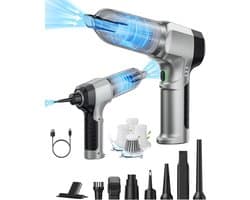 Draadloze Handstofzuiger 18000 Pa 4-in-1 met 3 Snelheden voor Thuis en Kantoor
