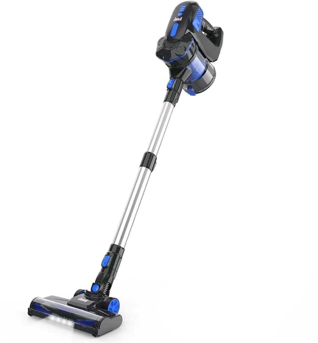 Handstofzuiger met Steel - Automatische stofsensor - Afneembare Kruimelzuiger - Draadloze Steelstofzuiger - Ultra lichtgewicht stick - 20Kpa - Draadloze stofzuiger — afbeelding 1