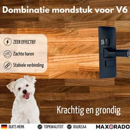 Maxorado Combimondstuk - vloerzuigmond omschakelbaar - borstel voor uw stofzuiger geschikt voor Dyson DC58, DC59, DC61, DC62, V6, en meer — thumbnail 2
