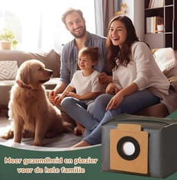 8 Stuks premium stozuigerzakken geschik voor Eufy Clean X8 Pro/X10 Pro Omni robotstofzuiger, stofzak, accessoireset, reserveonderdelen, grote capaciteit — thumbnail 2