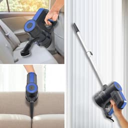 ApexArte® Steelstofzuiger Draadloos - Zwart en Blauw — thumbnail 5
