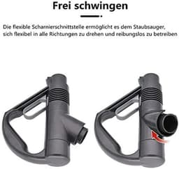 Store_8 - Vervangende Handgreep - Ergonomisch ontwerp - Duurzaam materiaal - Accessoire voor stofzuiger - Geschikt voor Dyson DC19 DC23 DC26 DC29 D... — thumbnail 5