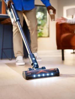Philips Steelstofzuiger met Dweilfunctie XC5141/01 Aqua - Draadloos en Zonder Zak - Zuigmond met LED Verlichting - Kruimeldief - Batterijduur tot 60 min - Lichtgewicht - Blauw — thumbnail 2