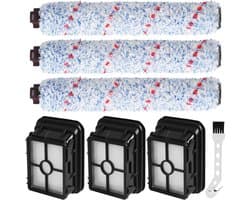 GELLDG Stofzuigeronderdelen - 7 Stuks - Huishoudelijke apparaten Accessoires - 3 Bodenbürste + 3 Filter + 1 Reinigungsbürste - Geschikt voor Bissell CrossWave 3-in-1 Stofzuiger - Geschikt voor Bissell 17132 2582N 2225N 1785 Serie