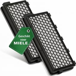 JC's® - HEPA Filter Geschikt voor Miele Stofzuiger – Vervangt SF-HA 50 – Voor Complete C3, C2, Compact C2, S8, S6, S5 – Premium Kwaliteit – 2 STUK(S) — thumbnail 1