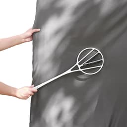 Tapijtbeater - Stofverwijderaar - Tapijt Reinigen - Lange Grip - 52 cm - Wit — thumbnail 1