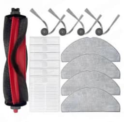 15 stuks Reserve Accessoires Compatibel met Roborock Q7 M5/M5+, Q7 L5/L5+ Robotstofzuiger - 1 Hoofdborstel, 6 Filters, 4 Zijborstels, 4 Dweildoeken — thumbnail 1